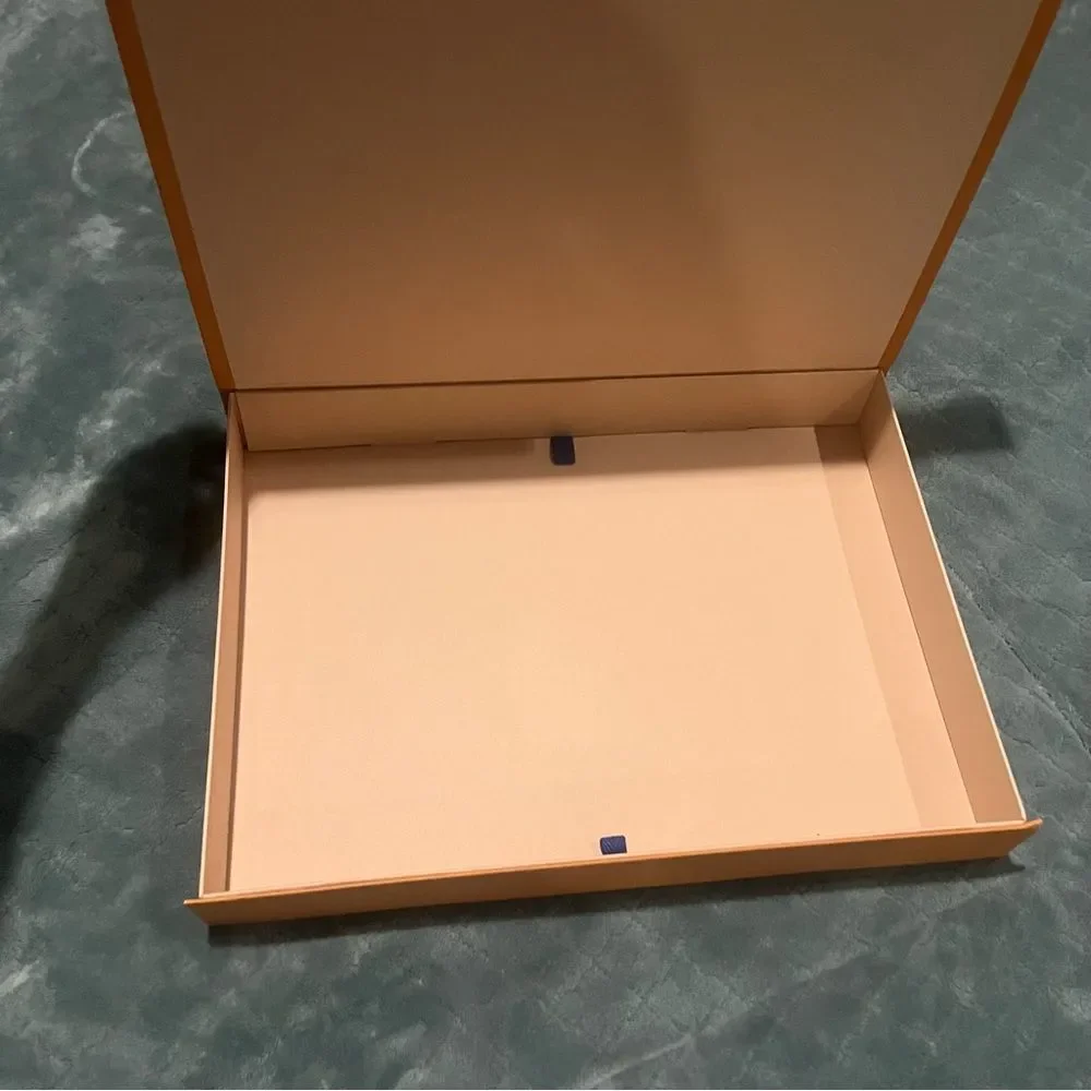 Louis Vuitton Large Magnetic Folding Gift Box‎ Orange 16x11.5x2 Storage Case